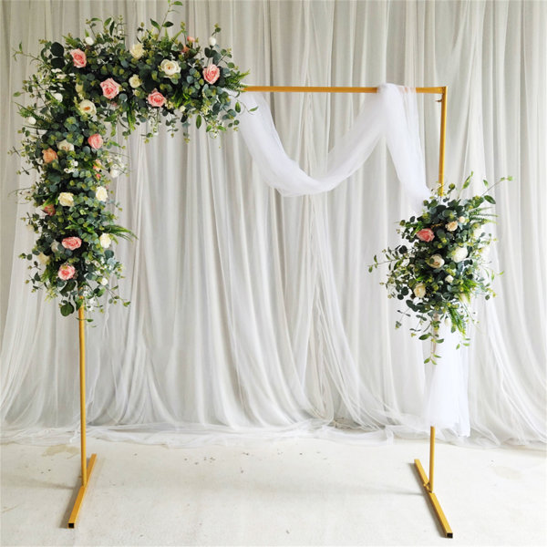 gold flower arch gold flower arch